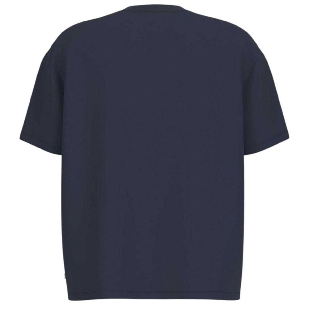 Guess Mens Oval Logo T-Shirt / Ocean Blue - Picture 2 of 3